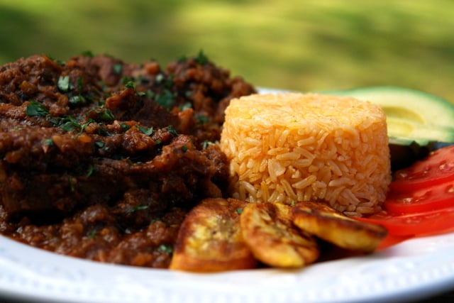 Seco de chivo or goat stew